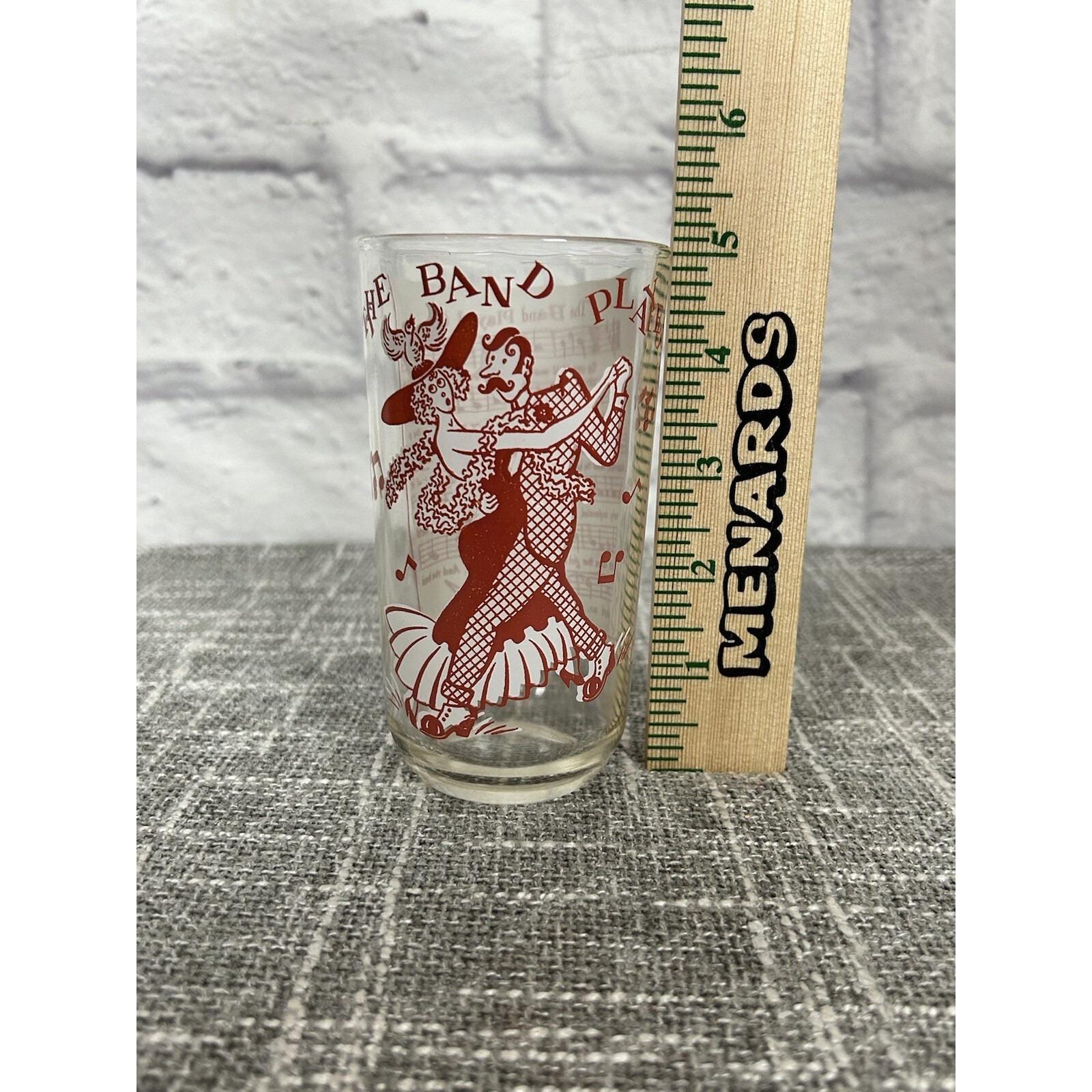 Vintage the Band Played on Glass Hazel Atlas Big Top Peanut Butter Lyrics -  Etsy, image size:1600x1600