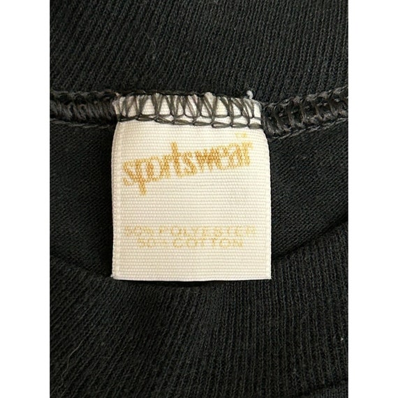 Sportwear Heartbreak Black Short Sleeve Round Nec… - image 7