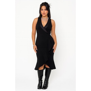 xscape women's ruffled sleeveless scuba fit & flare dress Betsy & Adam Petite Mixed-Material Strapless Ball Gown - Black