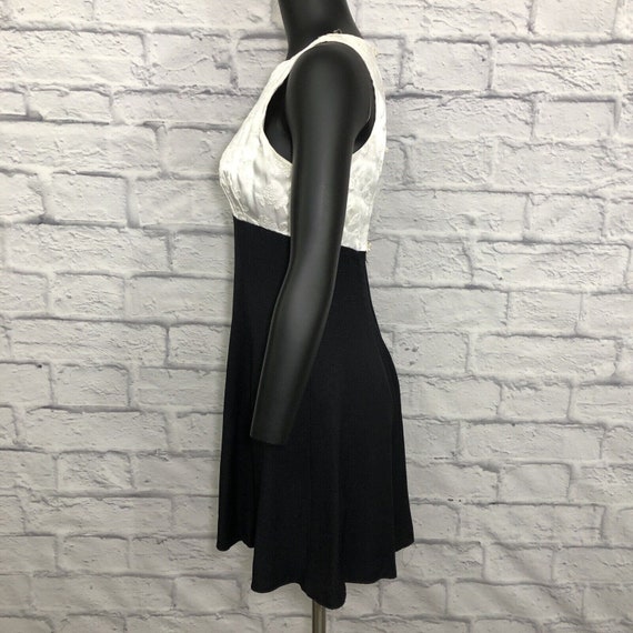 Vintage 90s Zum Zum Mini Short Dress Cut Out Back… - image 3