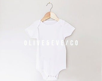 Download White onesie mockup | Etsy