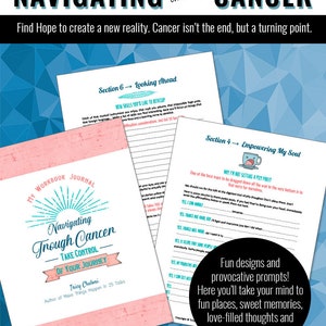 Fight Cancer Journal | Printable Journal| Inspirational Journal| Cancer ...