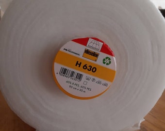 Non-woven line H630 can be ironed on (from 50 cm)