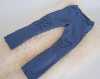 Harley Pants / Jeggings / Leggins/ Hose/ Jeans blau mit Gummibund  Gr.116