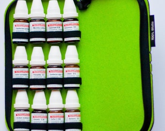 Case for 12 x 10g for the bottles of DHU Homeopathy Globuli Medicine Bag