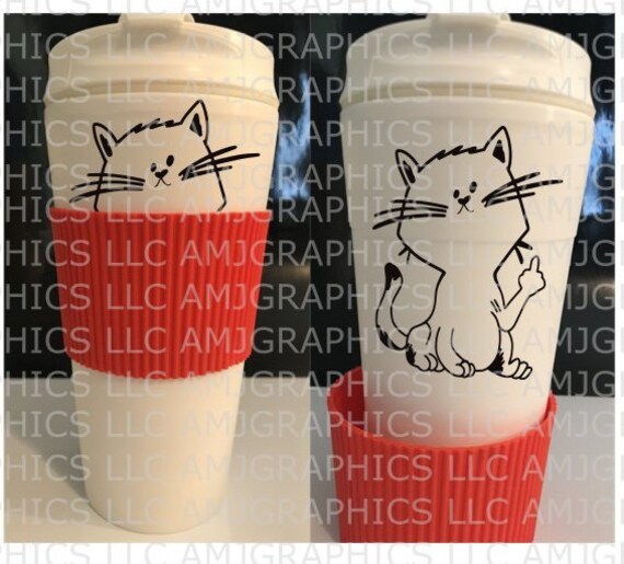 Free Free 247 Cat Giving Middle Finger Svg SVG PNG EPS DXF File
