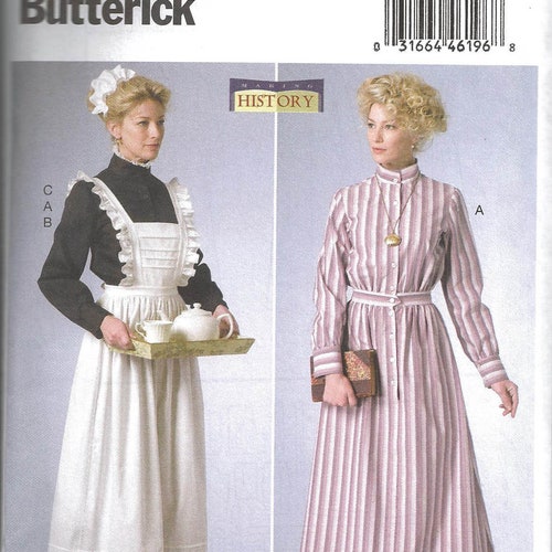 14-22 UNCUT NEW BUTTERICK SEW PATTERN B6400 MISSES VICTORIAN PERIOD JACKET Sz 14-22 UNCUT NEW BUTTERICK SEW PATTERN B6400 MISSES VICTORIAN PERIOD JACKET Sz