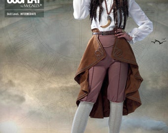 COSPLAY by McCALL'S OOP M2085 WAYFARESS Misses Pirate Costume Sewing Pattern (Misses A5 6-14/E5 14-22) New/Uncut