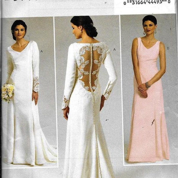 Butterick B5779 Bella Twilight Wedding Gown Sewing Pattern (Two Sizes: AX5 4-6-8-10-12 / D5 12-14-16-18-20) New/Uncut