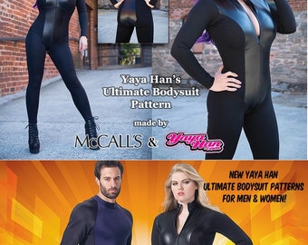 McCall's YAYA HAN OOP Bodysuits Cosplay Costume Sewing Patterns (Choice of Mens/Misses/Plus) New/Uncut