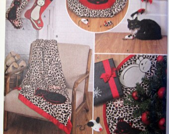 OOP Cat Crafting Holiday & Plushie - Your Choice of Craft Sewing Patterns ~ UPick (Unisize)