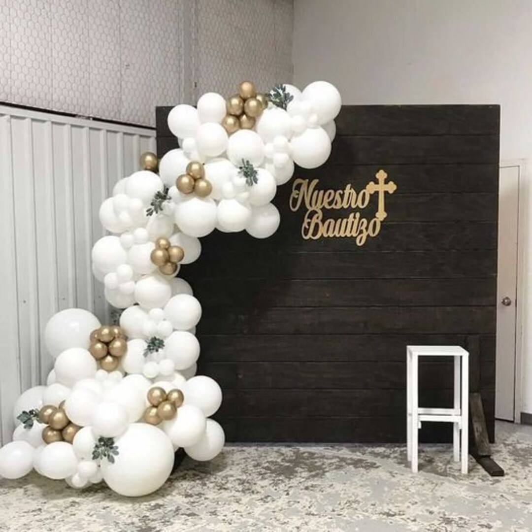 Nuestro Bautizo, Bautizo, Party Decor, Mi Bautizo