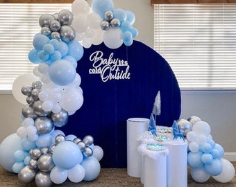 Baby its cold Outside Baby shower, Baby its cold Outside sign, Winter party decor,  Baby its cold Outside Banner,