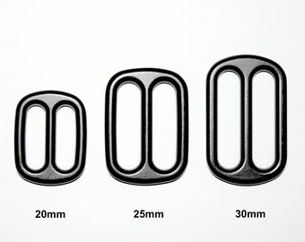 2 adjustment slides 16 mm to 50 mm die-cast zinc black