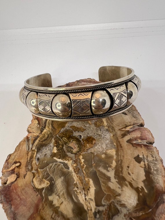 Sterling Navajo Native cuff