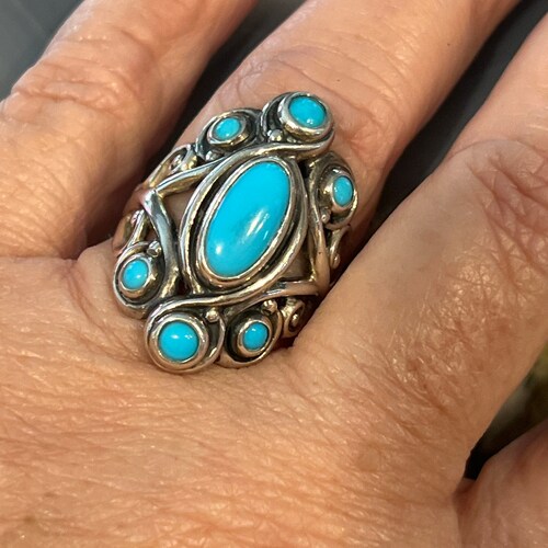 Carolyn shops Pollack Relios turquoise ring