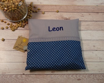 Personalized grain pillows 20 x 20 cm