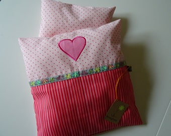 Doll bed linen size S M L and dimensions on request