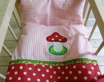 Doll bed linen size S M L and dimensions on request