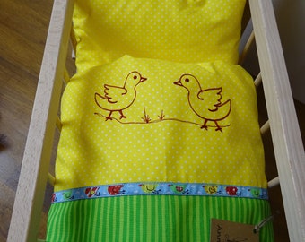 Doll bed linen size S M L and dimensions on request