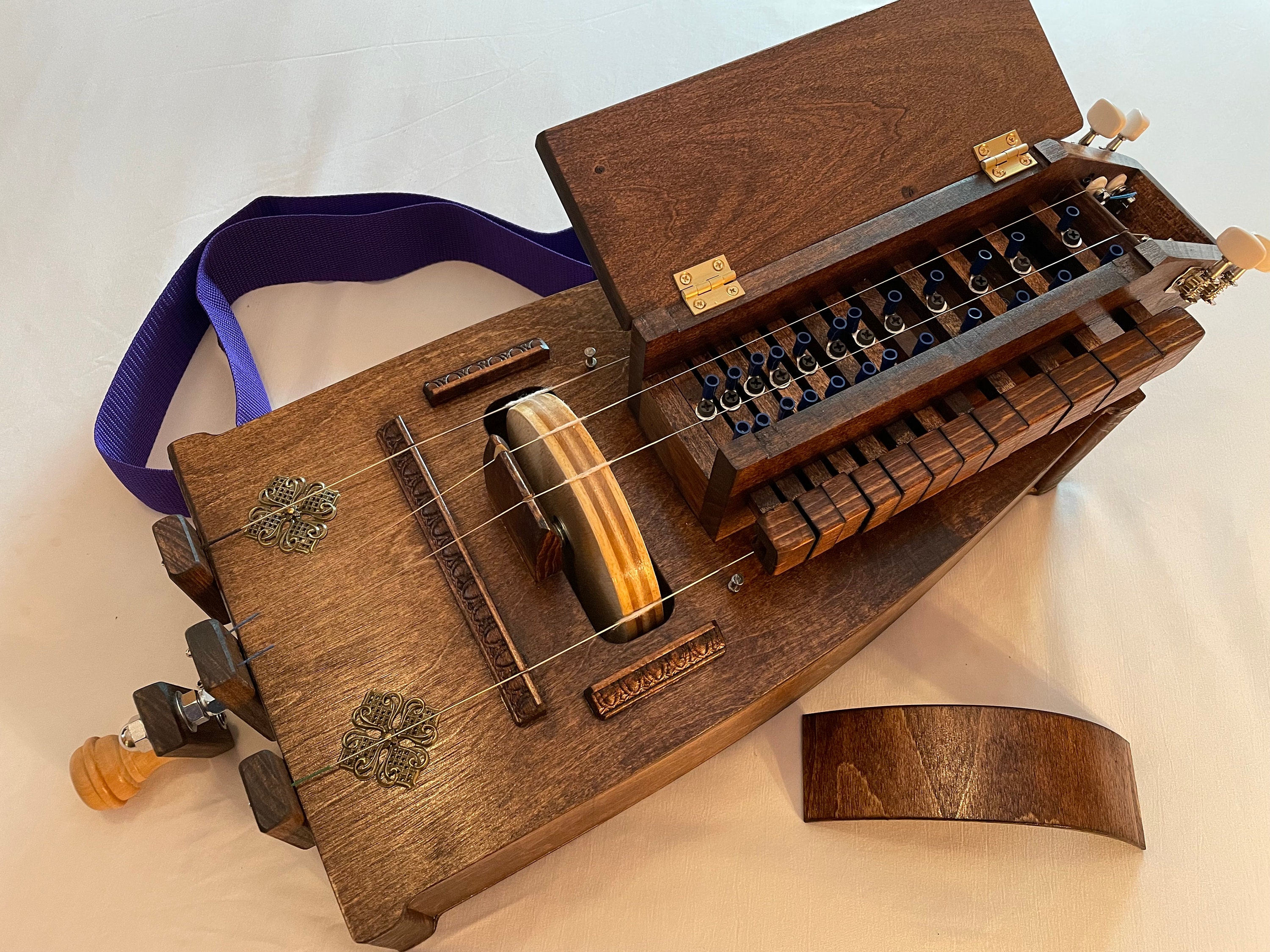 Gallopingurdies Brown Hurdy Gurdy - Etsy