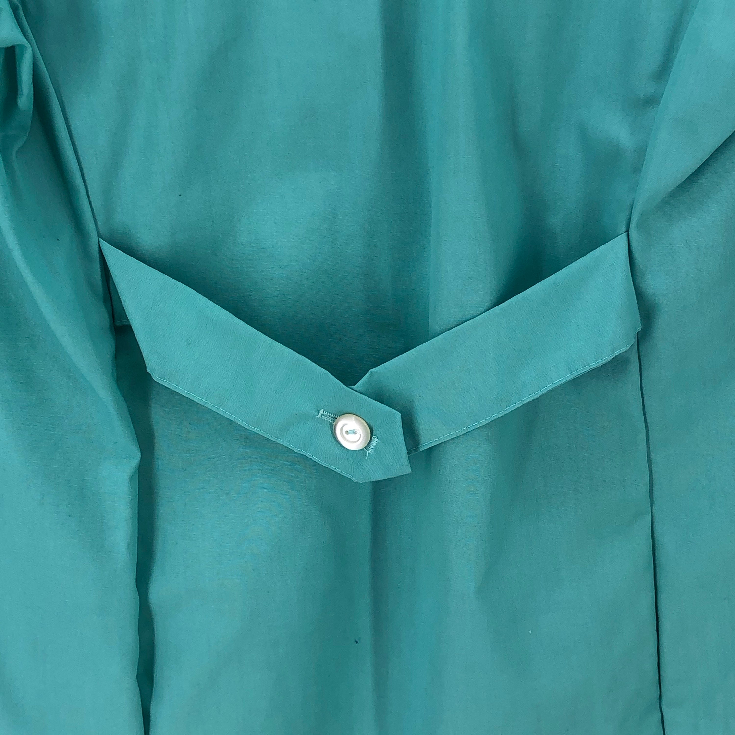 Fashion Seal Uniforms Vintage Green Cotton Lab Doctors Coat Etsy