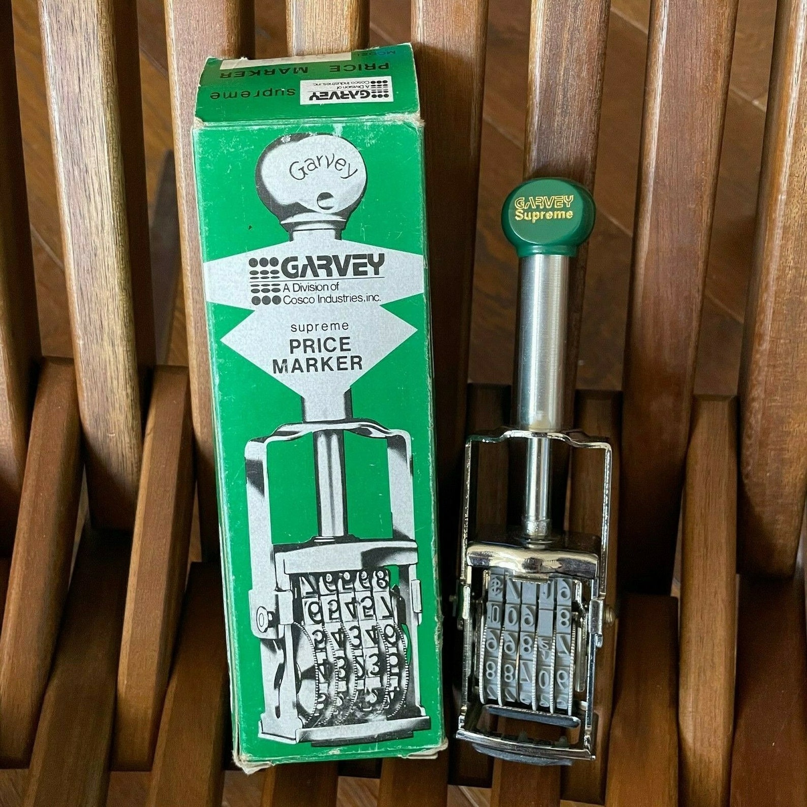 VINTAGE Garvey Supreme 5 band Price Marker S185 Grocery Store Etsy