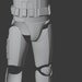 First Order Stormtrooper 3d print file STL  based on 501st image 5