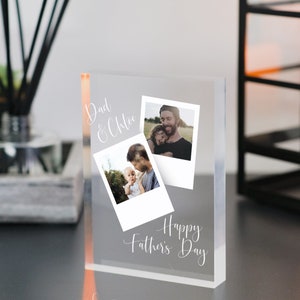 Gift for Dad | Personalised Photo Plaque | Personalised Photo | Fathers Day Gift | Gift for Him | Custom Acrylic Photo Print | Dad Gift