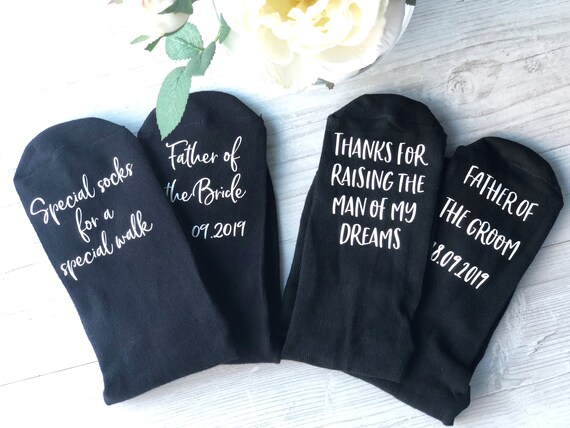 MENS FATHER OF THE BRIDE SOCKS WEDDING DAY SPECIAL DAY WEDDING PARTY 6-11 UK