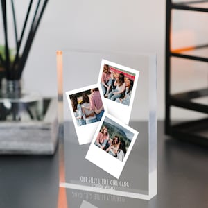 Personalised Best Friend Gifts | Personalised Polaroid Photo | Personalised Photo | Photo Plaque | Gift for Her | Custom Acrylic Photo Print