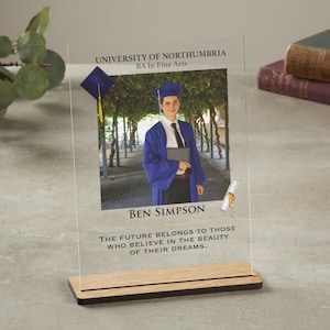 Graduation Gift for Him | Personalised Graduation Gift | Graduation Gift for Son | Graduation Gift for Grandson | Graduation Plaque