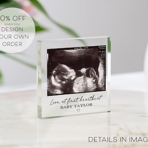 Baby Scan Photo | Baby Scan Frame | Baby Scan Gift | Ultrasound Print | Gift for Grandparents | Gift for Nanny | Baby Scan Gift