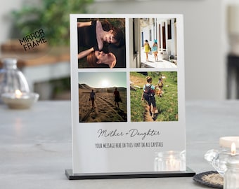 Mother & Daughter Personalised Photo Plaque, Gift from Daughter, Gift from Mum, Daughter Gift, Happy Birthday Mum, Mothers Day Photo Gift