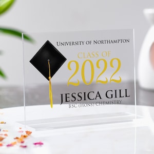 Personalised Graduation Gift | Graduation Plaque | Graduation Gift | Graduation Gift for Daughter | Graduation Gift for Son | Graduation Hat