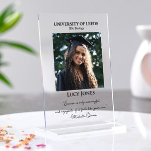 Graduation Plaque | Graduation Gift for Her | Personalised Graduation Gift | Graduation Gift for Daughter | Graduation Gift for Grandaughter