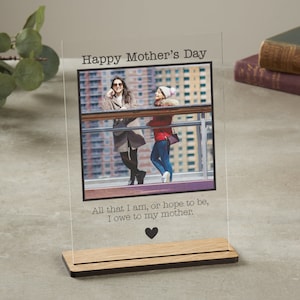 Photo Gift for Mothers Day Gift | Gift for Mum | Picture Gift for Mum | Photo Gift for Mothers Day | Gift from Daughter