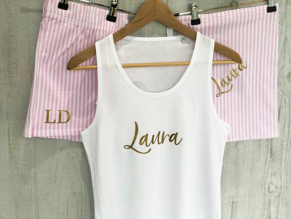 personalised pjs sets