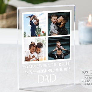 Personalised Photo Plaque | Personalised Photo | Birthday Gift for Dad  | Gift for Him | Custom Acrylic Print | Dad Gift | Fathers Day Gift