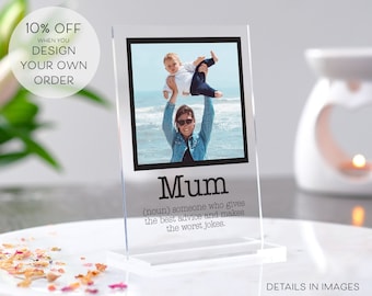 Photo Gift Mum | Unique Gift for Mum | Gift from Kids for Mothers Day | Gift from Husband | Mum Quote Gift | Gift for Her
