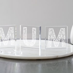 New Mum Gift | Mothers Day Gift | Name Blocks | Baby Blocks | Alphbet Blocks | New Home Decor | Baby Shower Gift | Gift for Mum