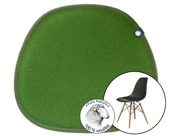 Sitzkissen f/ür Eames Side Chair 2-lagig anthrazit