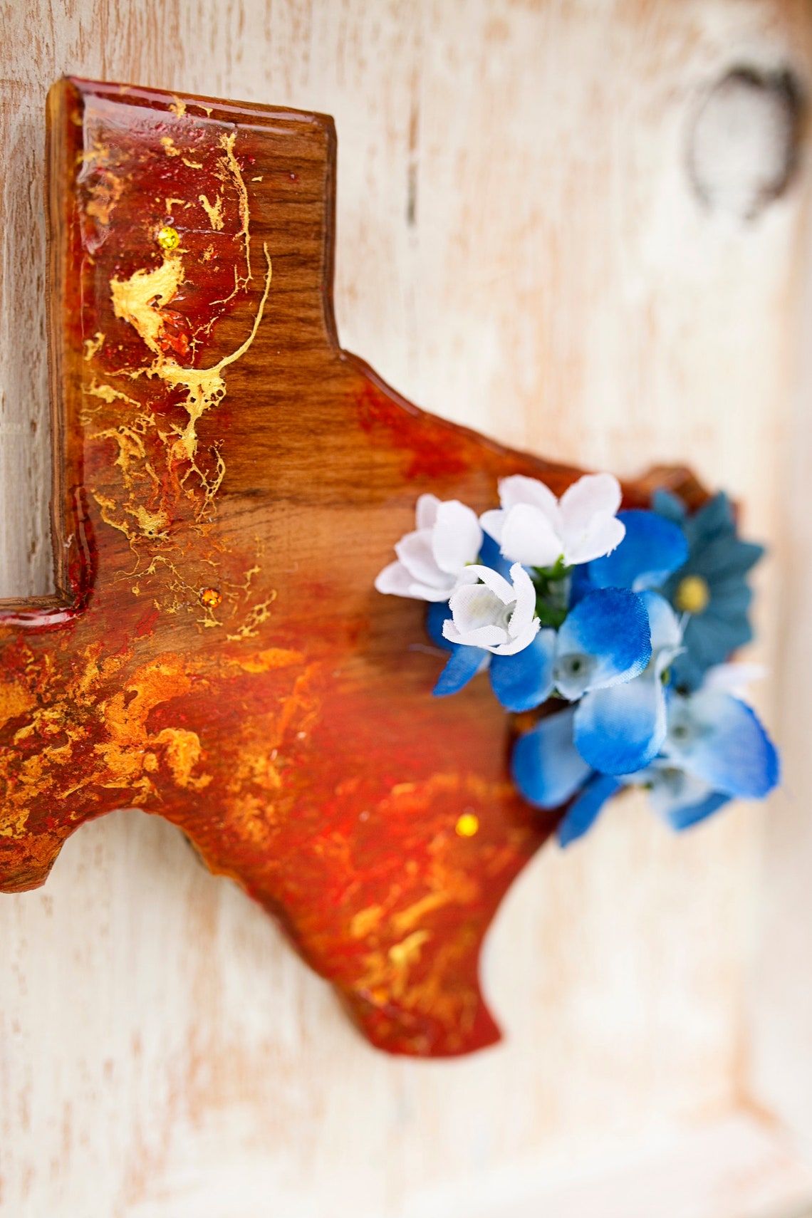 State Flower Resin Art Etsy