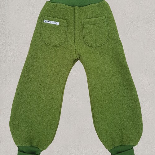 Walk Set shops // Walk Jacket or Walk Coat & Walk Pants Pants Virgin Wool Olive Green-Brown