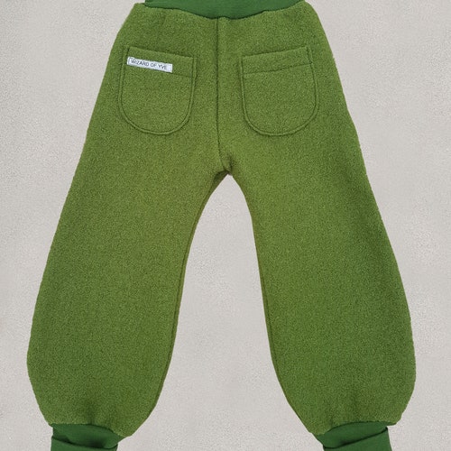Walk shops Set // Walk Jacket or Walk Coat & Walk Pants Pants Virgin Wool Olive Green-Blue