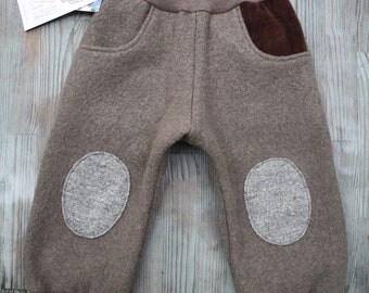 Walk Pants Pants Virgin Wool Mud Grey & Many Colors !!