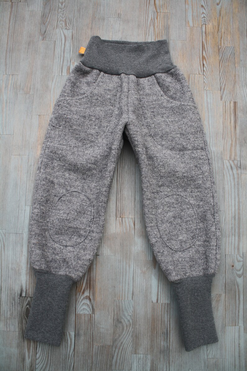 Walk Pants Pants Virgin Wool Grey melange /& many colors!
