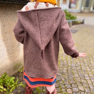 Available immediately Walk jacket Walk pointed jacket mud-brown birds image 2