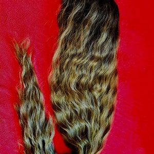 Wig Sisi Sissi Lace 100 cm long Empress Elisabeth curls middle parting wavy image 7