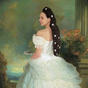 Sisi Empress of Austria Hairpiece Winterhalter image 4